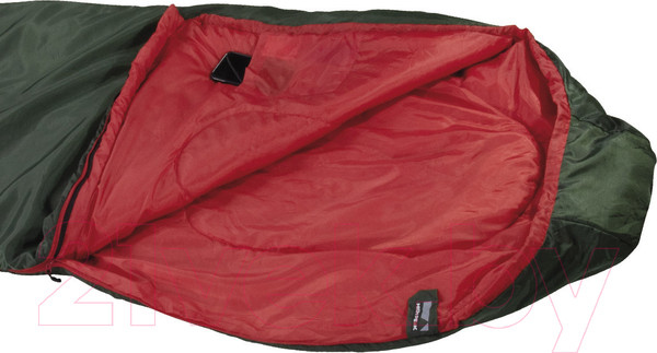 Изображение товара Спальный мешок High Peak Lite Pak 1200 / 23263 (зеленый/красный)