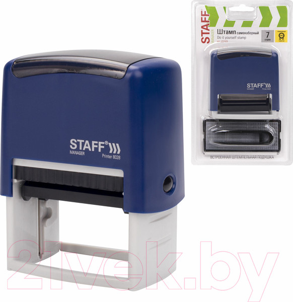 Изображение товара Штамп самонаборный Staff 237429