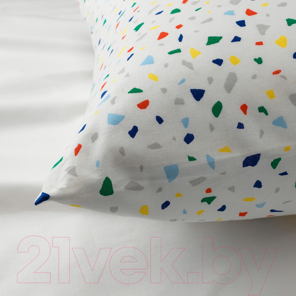 Изображение товара Комплект постельного белья Ikea Мейлигхет 104.236.88