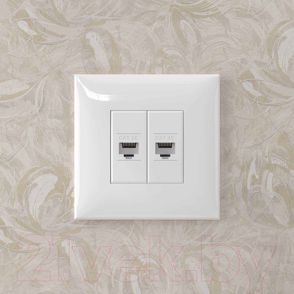 Изображение товара Розетка DKC Avanti RJ-45 / 4400664 (белое облако)