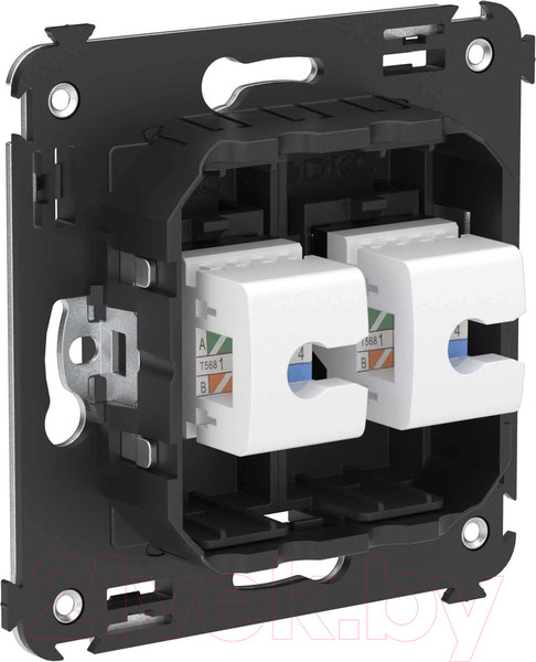 Изображение товара Розетка DKC Avanti RJ-45 / 4412664 (черный матовый)
