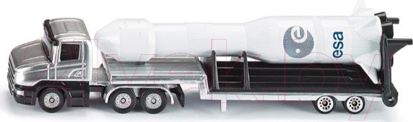 Изображение товара Ракетовоз игрушечный Siku С тралом и ракетой / 1614