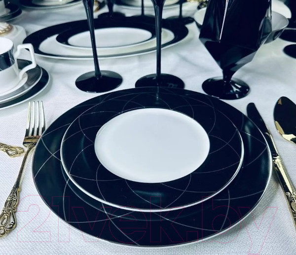 Изображение товара Набор тарелок Lenardi Pandora 145-420 (6шт)