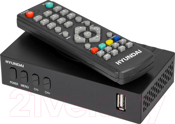 Изображение товара Тюнер цифрового телевидения Hyundai H-DVB440