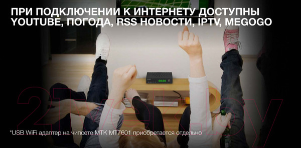 Изображение товара Тюнер цифрового телевидения Hyundai H-DVB440