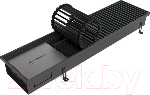 Изображение товара Конвектор внутрипольный Новатерм НТ-В-14/25/230 (черный)