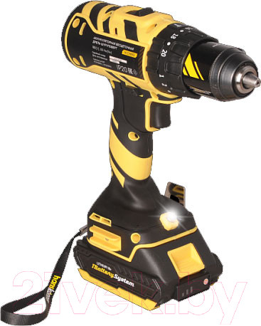 Изображение товара Аккумуляторная дрель-шуруповерт Hanskonner HCD1865I