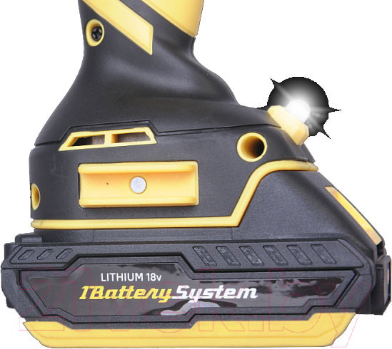 Изображение товара Аккумуляторная дрель-шуруповерт Hanskonner HCD1865I