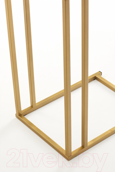 Изображение товара Приставной столик РасГар Престиж (черный/золотой)