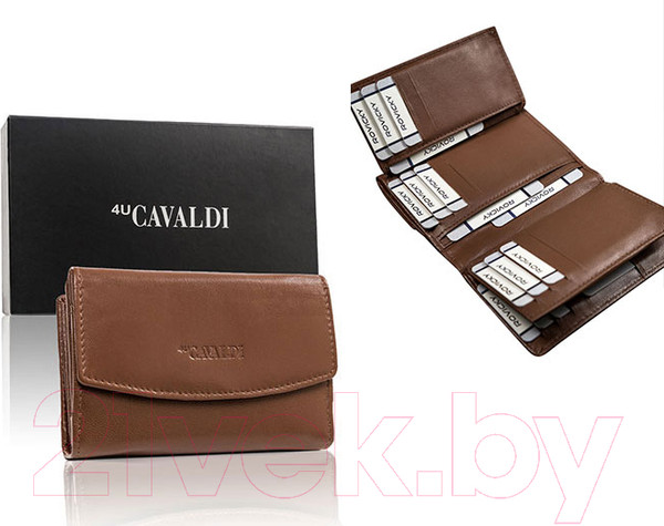 Изображение товара Портмоне Cedar 4U Cavaldi / RD-DB-10-GCL (D.Tan)