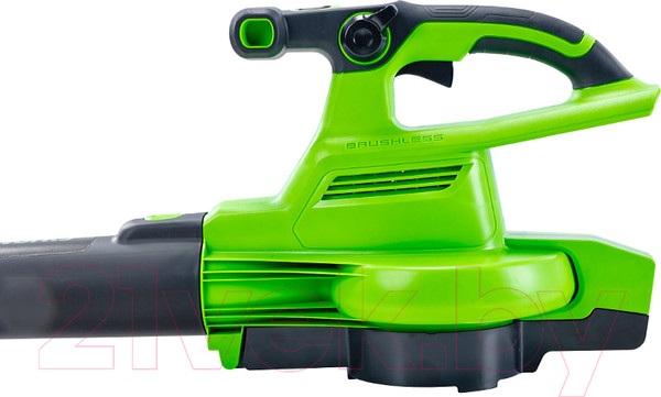 Изображение товара Воздуходувка аккумуляторная Greenworks 40V / 2406907 (без АКБ и ЗУ)