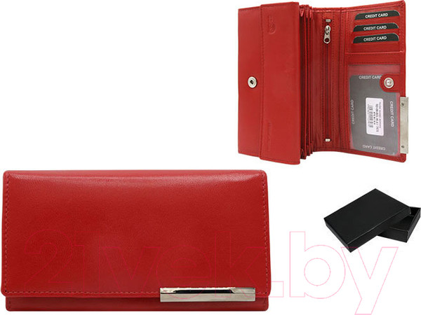 Изображение товара Портмоне Cedar 4U Cavaldi / RD-08-GCL-NL4 (красный)