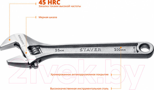 Изображение товара Гаечный ключ Stayer 2725-20_z01