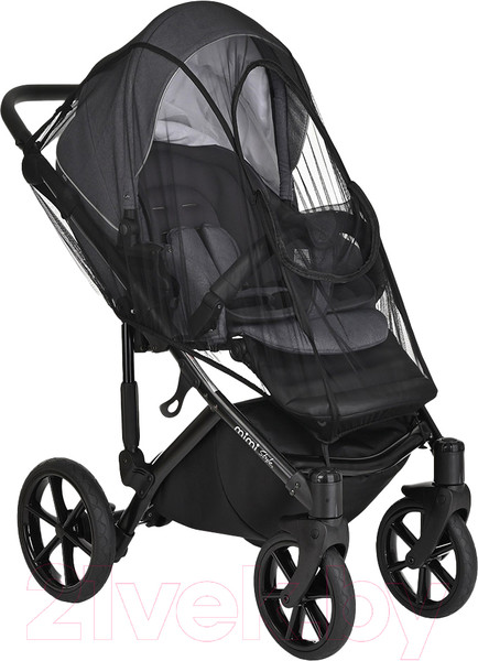 Изображение товара Москитная сетка для коляски Bambola Универсальная с окошком на молнии / 163B (черный)