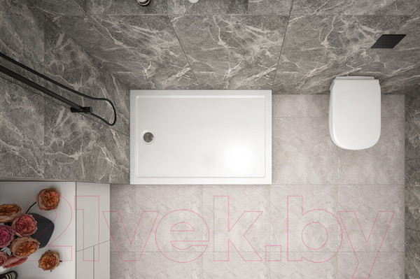 Изображение товара Душевой поддон МетаКам Universal Pro N 120x80 / АПS_014441