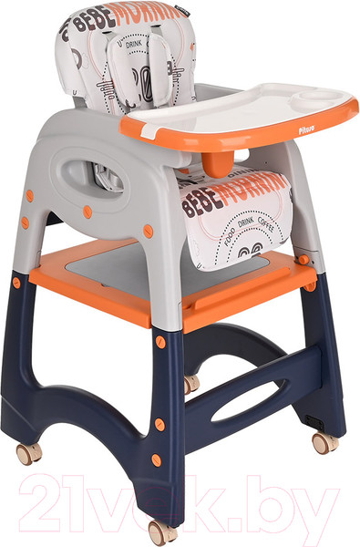 Изображение товара Стульчик для кормления Pituso Carlo / НА-033-Blue (синий)