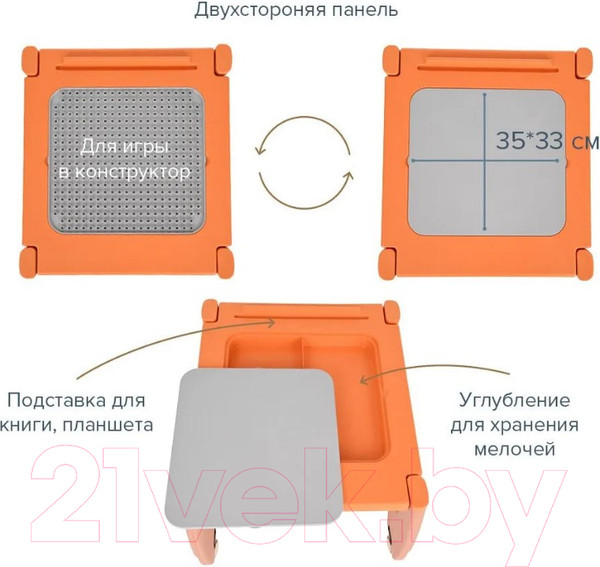Изображение товара Стульчик для кормления Pituso Carlo / НА-033-Green (зеленый)