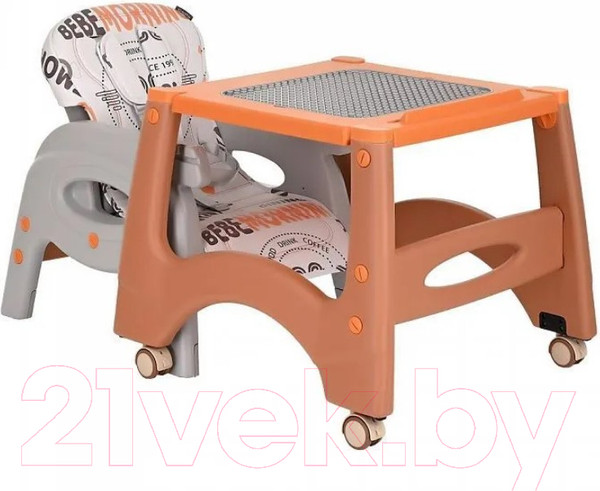 Изображение товара Стульчик для кормления Pituso Carlo / НА-033-Brown (коричневый)