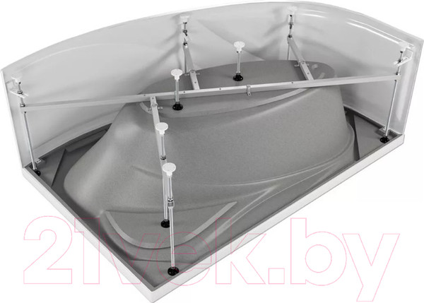 Изображение товара Ванна акриловая МетаКам Dolce 164x110 (левый)