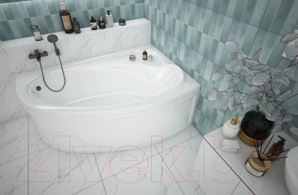 Изображение товара Ванна акриловая МетаКам Dolce 164x110 (правый)