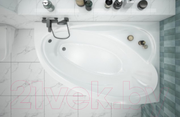 Изображение товара Ванна акриловая МетаКам Dolce 164x110 (правый)