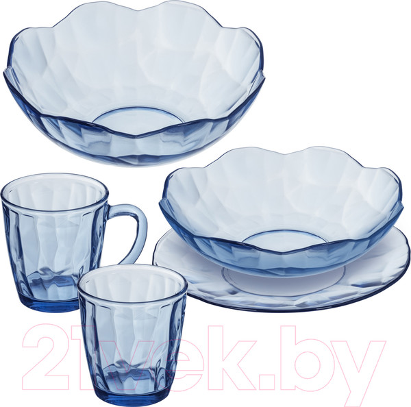 Изображение товара Набор столовой посуды No Brand Fancy Diamond 50558 (25пр)