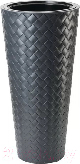 Изображение товара Кашпо Formplastic Makata Slim / FP-2850-014 (антрацит)