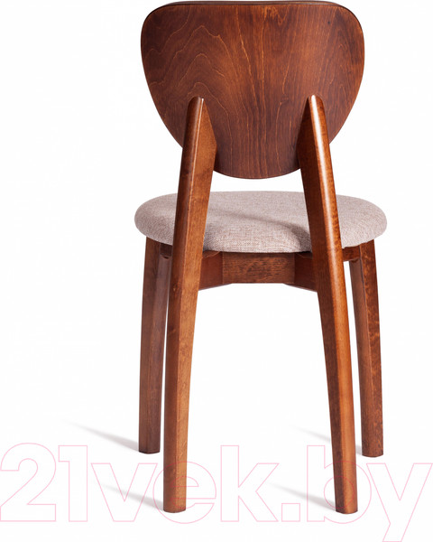 Изображение товара Стул Tetchair Diamante мягкое сиденье (коричневый/бежевый)