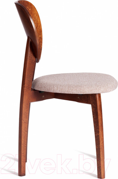 Изображение товара Стул Tetchair Diamante мягкое сиденье (коричневый/бежевый)