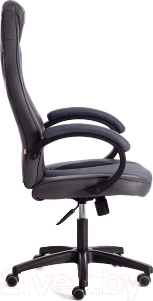 Изображение товара Кресло геймерское Tetchair Racer Gt кожзам/ткань (металлик/серый)