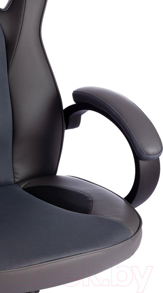 Изображение товара Кресло геймерское Tetchair Racer Gt кожзам/ткань (металлик/серый)