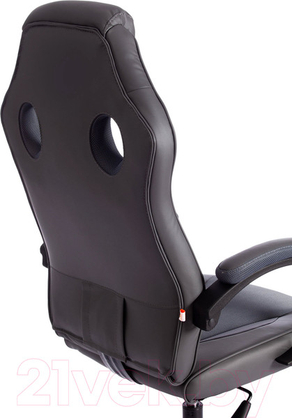 Изображение товара Кресло геймерское Tetchair Racer Gt кожзам/ткань (металлик/серый)