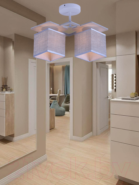 Изображение товара Потолочный светильник Mirastyle MH-10096/2 WH+GR