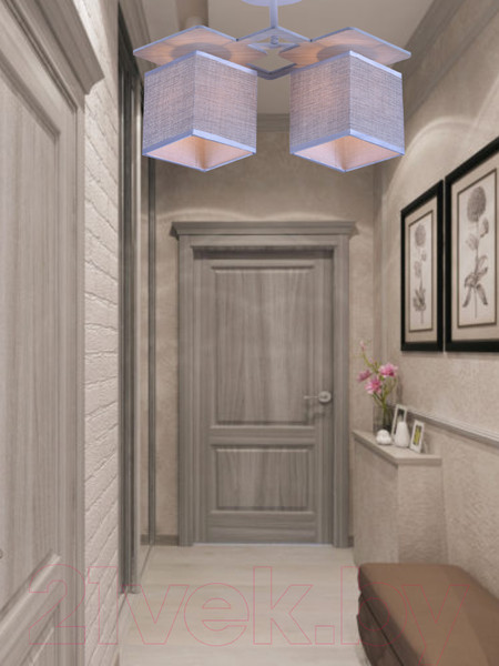 Изображение товара Потолочный светильник Mirastyle MH-10096/2 WH+GR