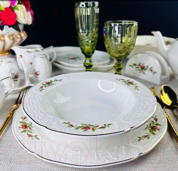 Изображение товара Набор тарелок Lenardi Доминика 205-371 (6шт)