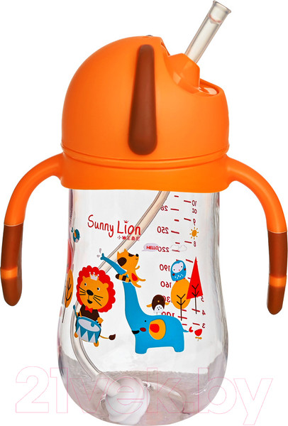 Изображение товара Поильник Pituso С ручками / SN6323 (320мл, оранжевый)