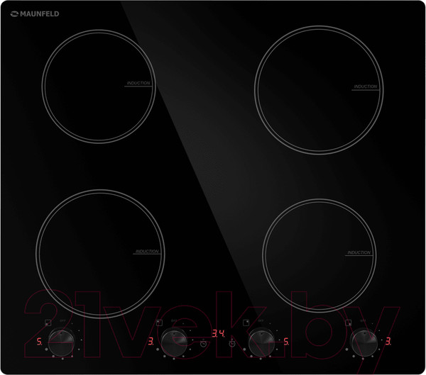 Изображение товара Индукционная варочная панель Maunfeld CVI594MBK2