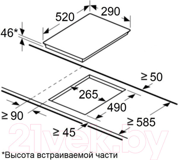 Изображение товара Электрическая варочная панель Maunfeld CVCE292MBK2