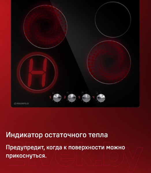 Изображение товара Электрическая варочная панель Maunfeld CVCE594MBK2