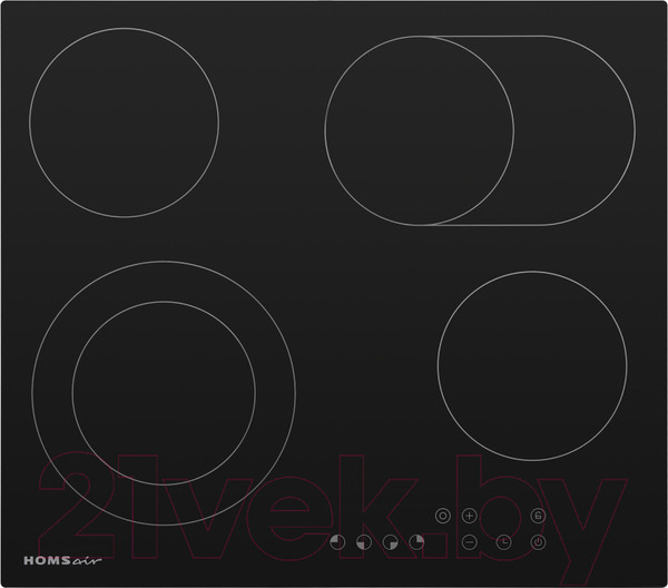 Изображение товара Электрическая варочная панель HOMSair HVС64SMDBK