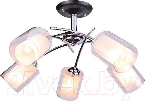 Изображение товара Потолочный светильник Mirastyle MH-74020/5 BK+CR