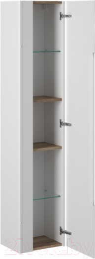 Изображение товара Шкаф-пенал для ванной Briz Эстель 35 / 221 04-06035-00 00 БЕЛ