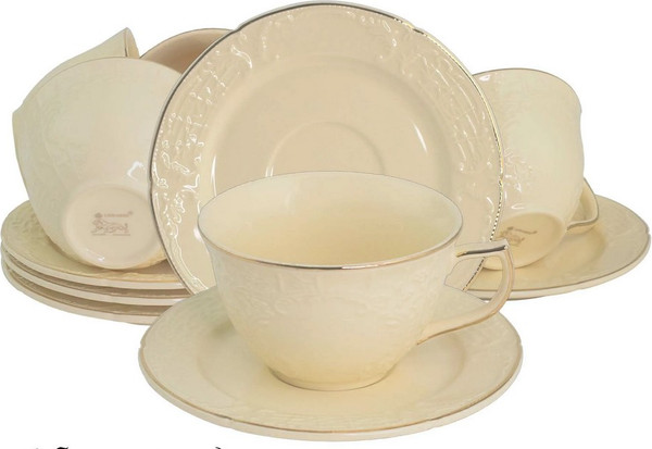 Изображение товара Набор для чая/кофе Lenardi Доминика Крем 205-406