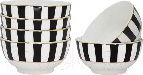 Изображение товара Набор салатников Lenardi Жаклин 205-360 (6шт)