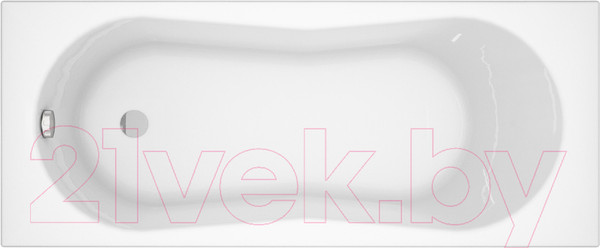 Изображение товара Ванна акриловая Cersanit Nike 170x70 (с каркасом и 2 экранами)