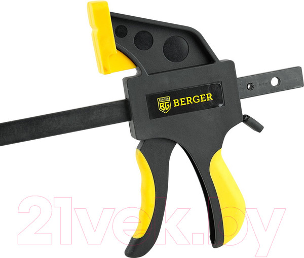 Изображение товара Струбцина BERGER Быстрозажимная 70x450мм, зажим до 60кг / BG1931