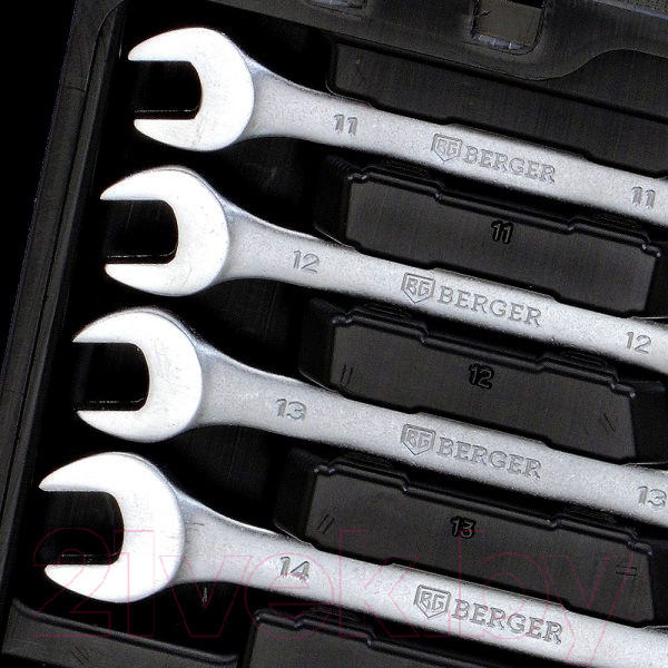 Изображение товара Универсальный набор инструментов BERGER 1/4" / BG045-14 (45 предметов)