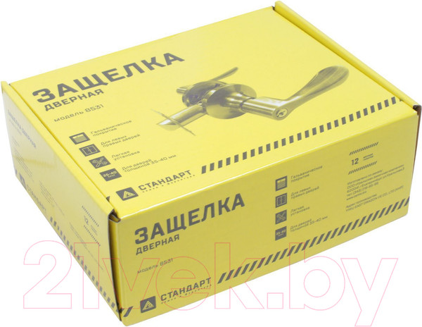 Изображение товара Защелка врезная Стандарт 8531 ET AC (медь)