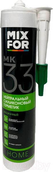 Изображение товара Герметик силиконовый Mixfor Neutral MK 33 (260мл, прозрачный)