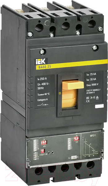 Изображение товара Выключатель автоматический IEK SVA31-3-0250